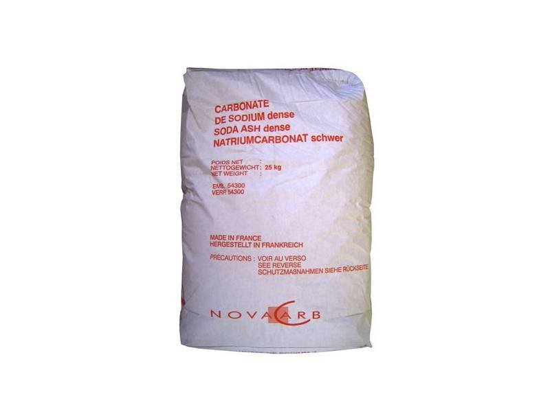 Natriumcarbonat (Soda) - 25 kg Sack CAS 497-19-8